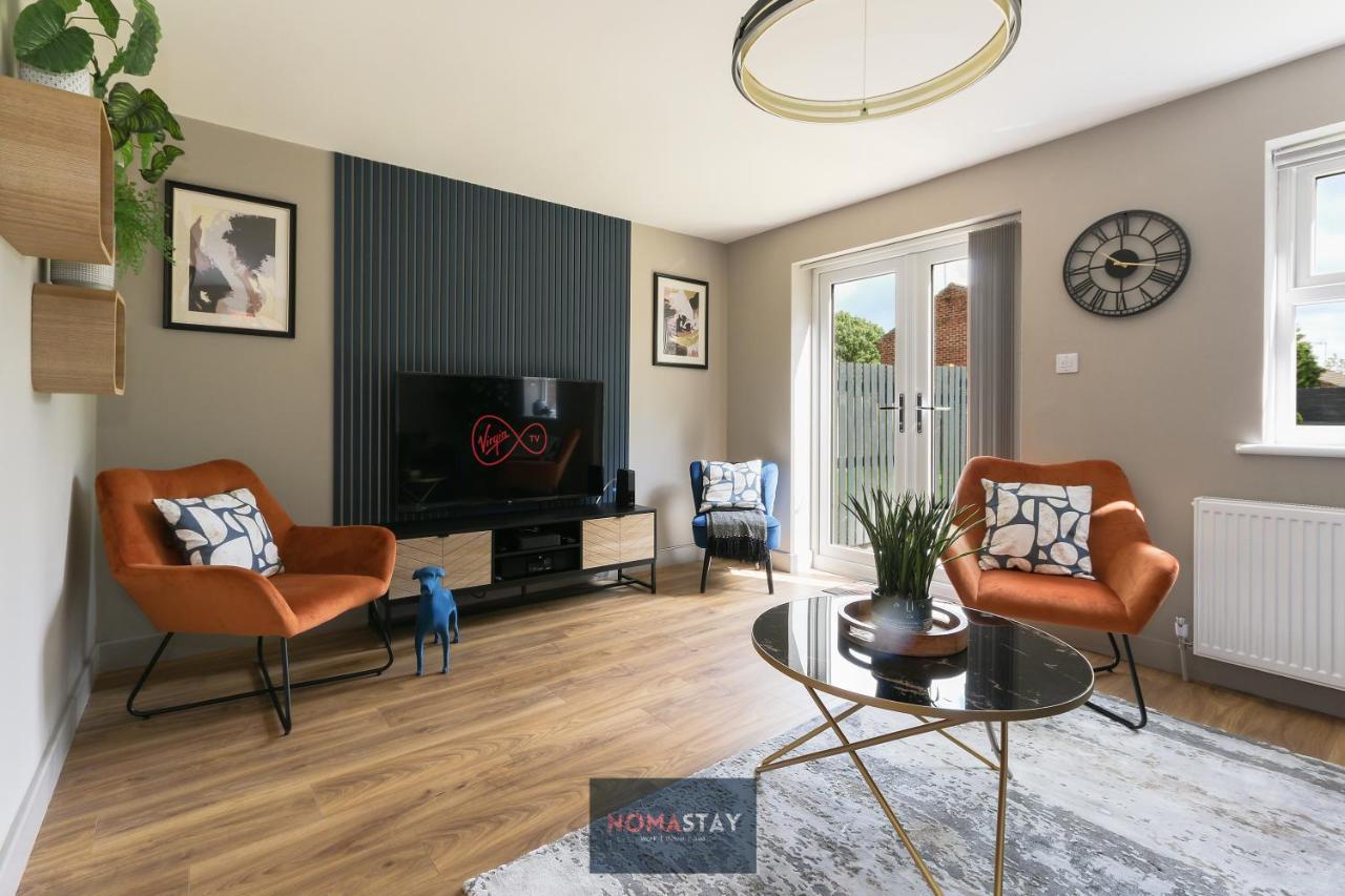 Nomastay, Corporate, Families, Relocation, 3 Bed, 2 Bath, Parking, Next To The Hospital, University, City Center Sheffield Dış mekan fotoğraf
